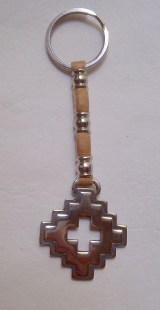 Llavero guarda pampa con tiento